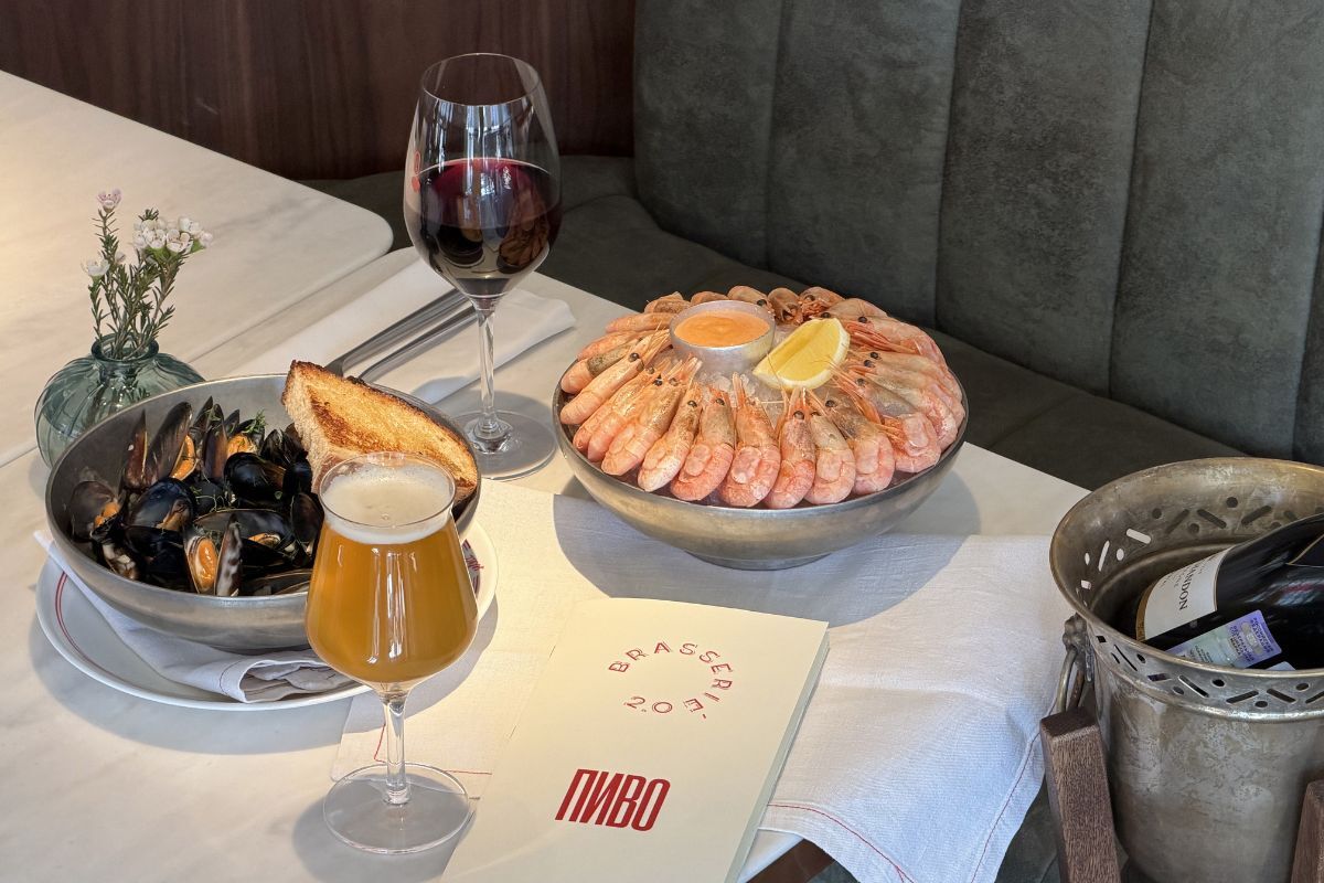 Мидийные вторники и креветочные среды в Brasserie 2.0